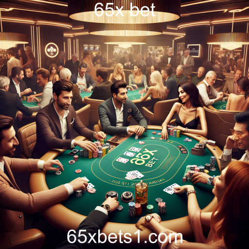 Explorando o Mundo do Poker na 65x bet